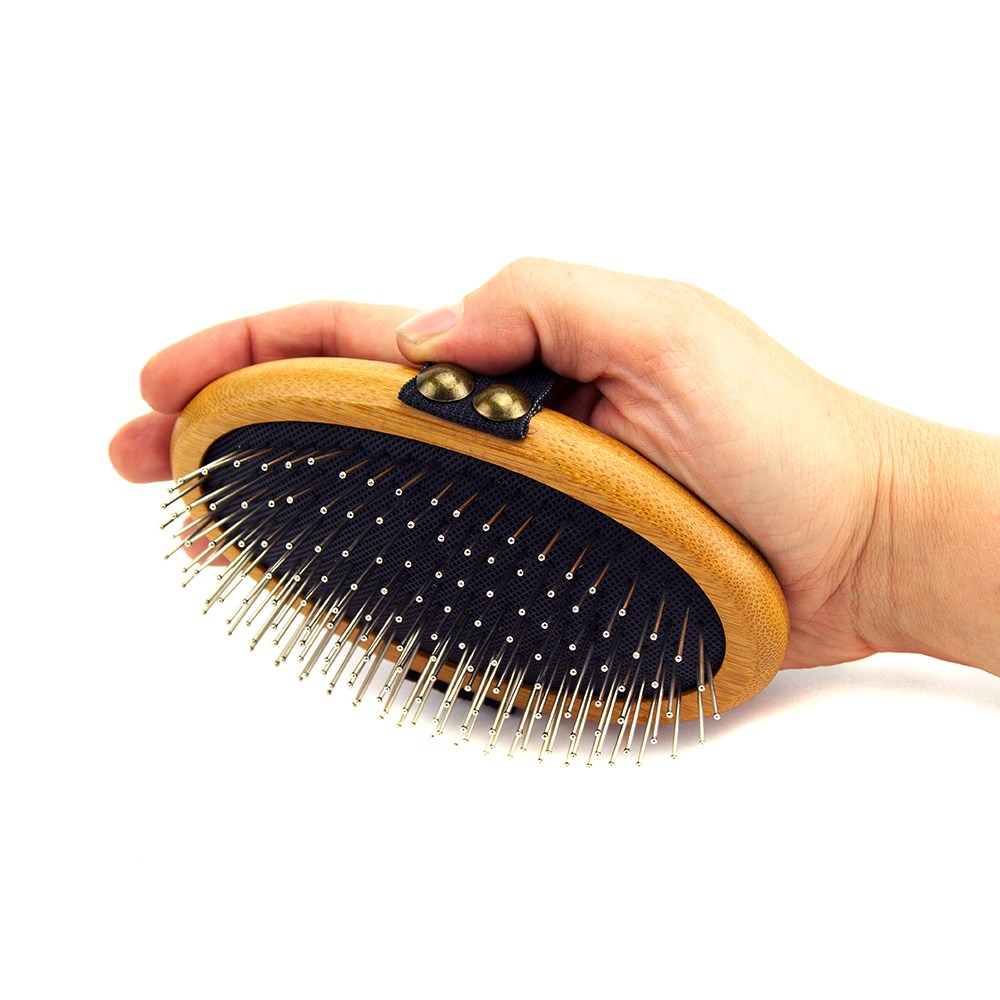 Great & Small Bamboo Palm Pet Brush